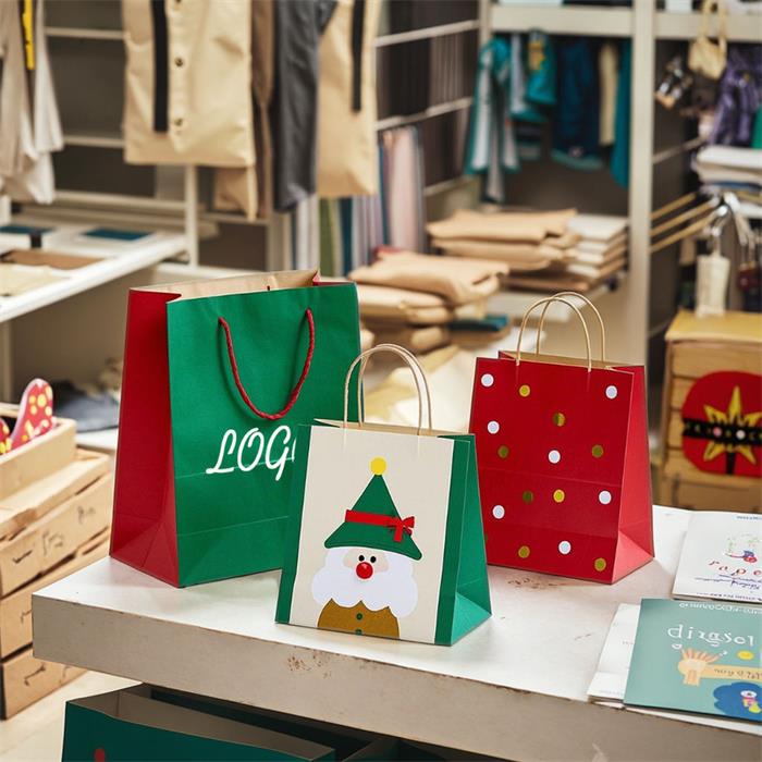 Christmas paper packaging