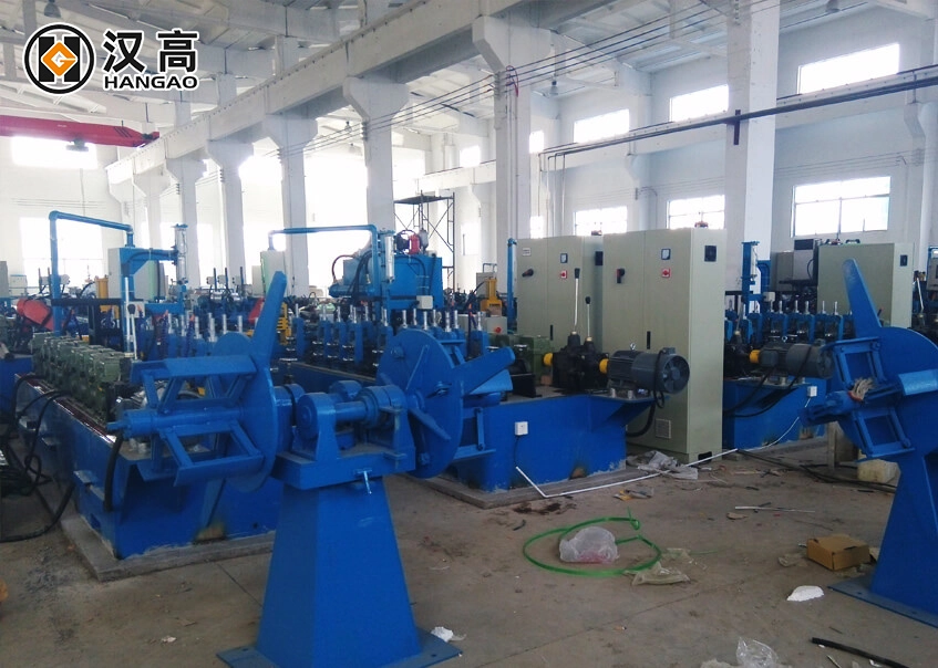 Tube making machine