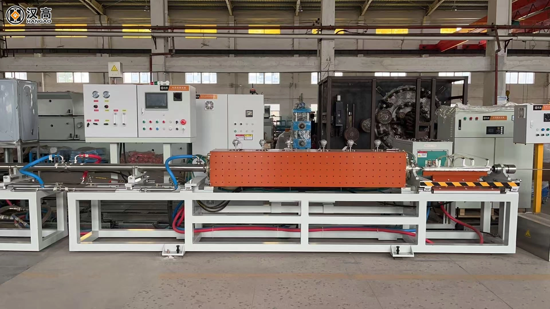 steel welded pipe production line