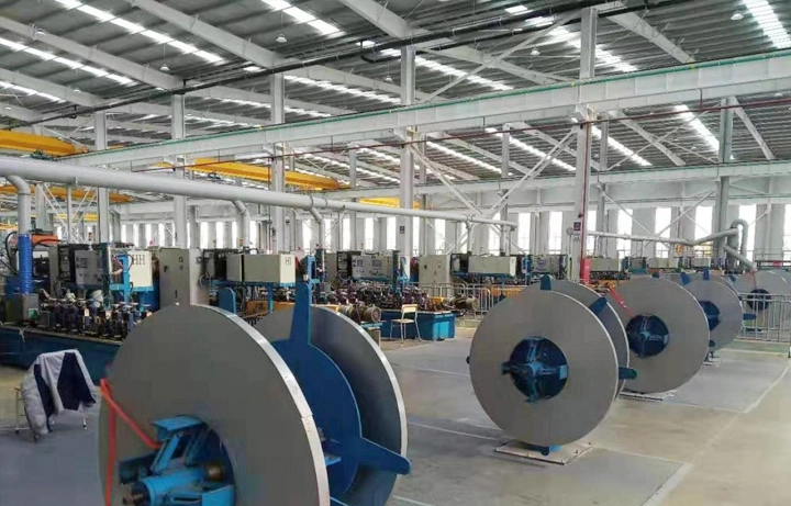 Stainless steel pipe making machine