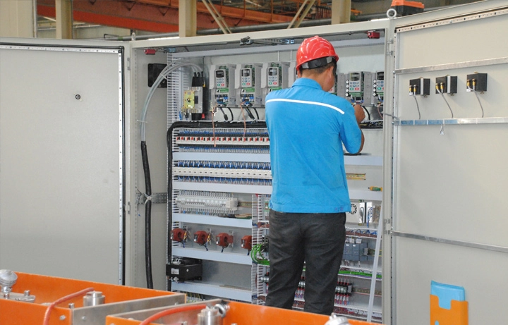 corrugated pipe forming machine