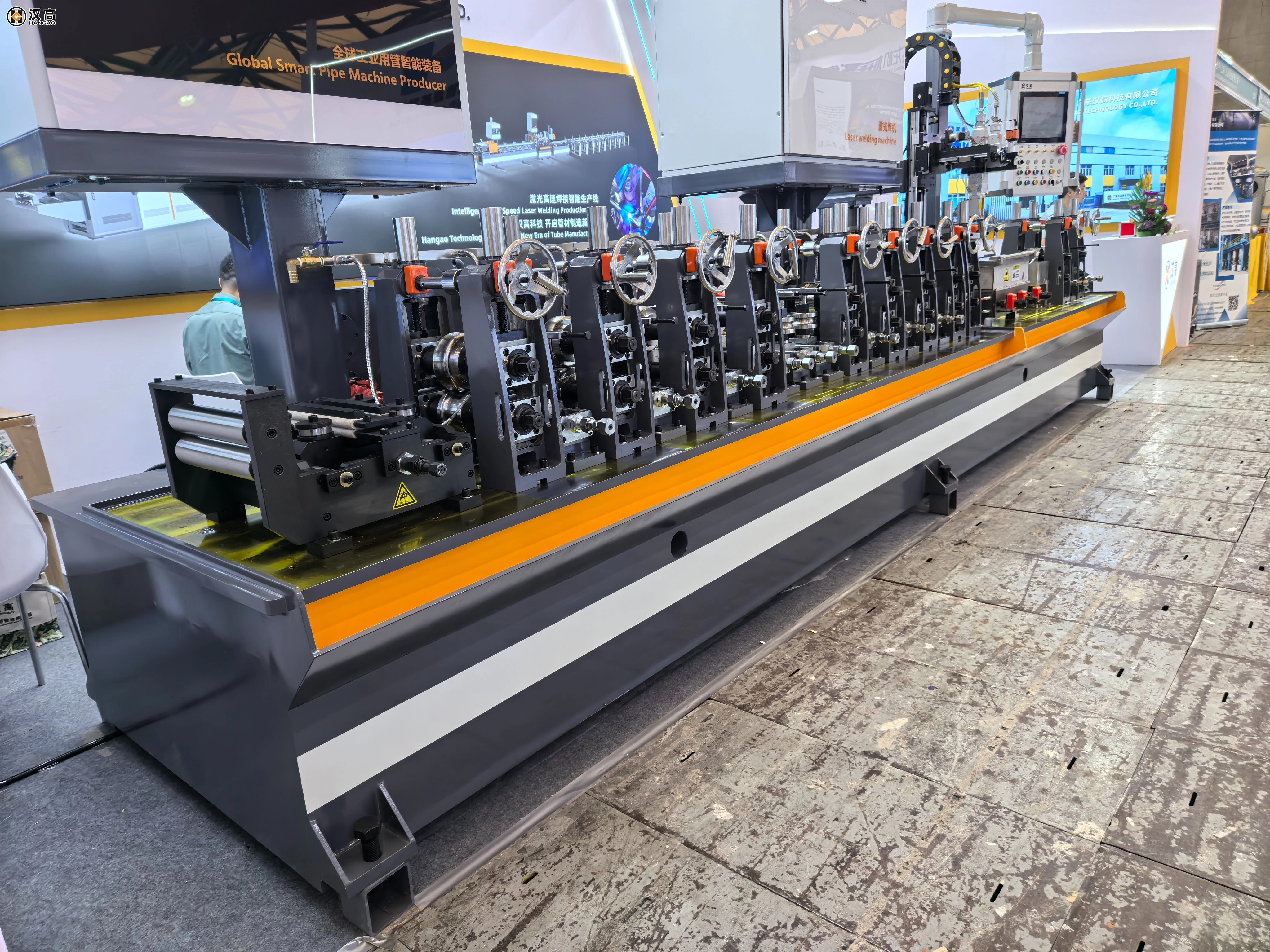 خط إنتاج مطحنة أنابيب المكثف