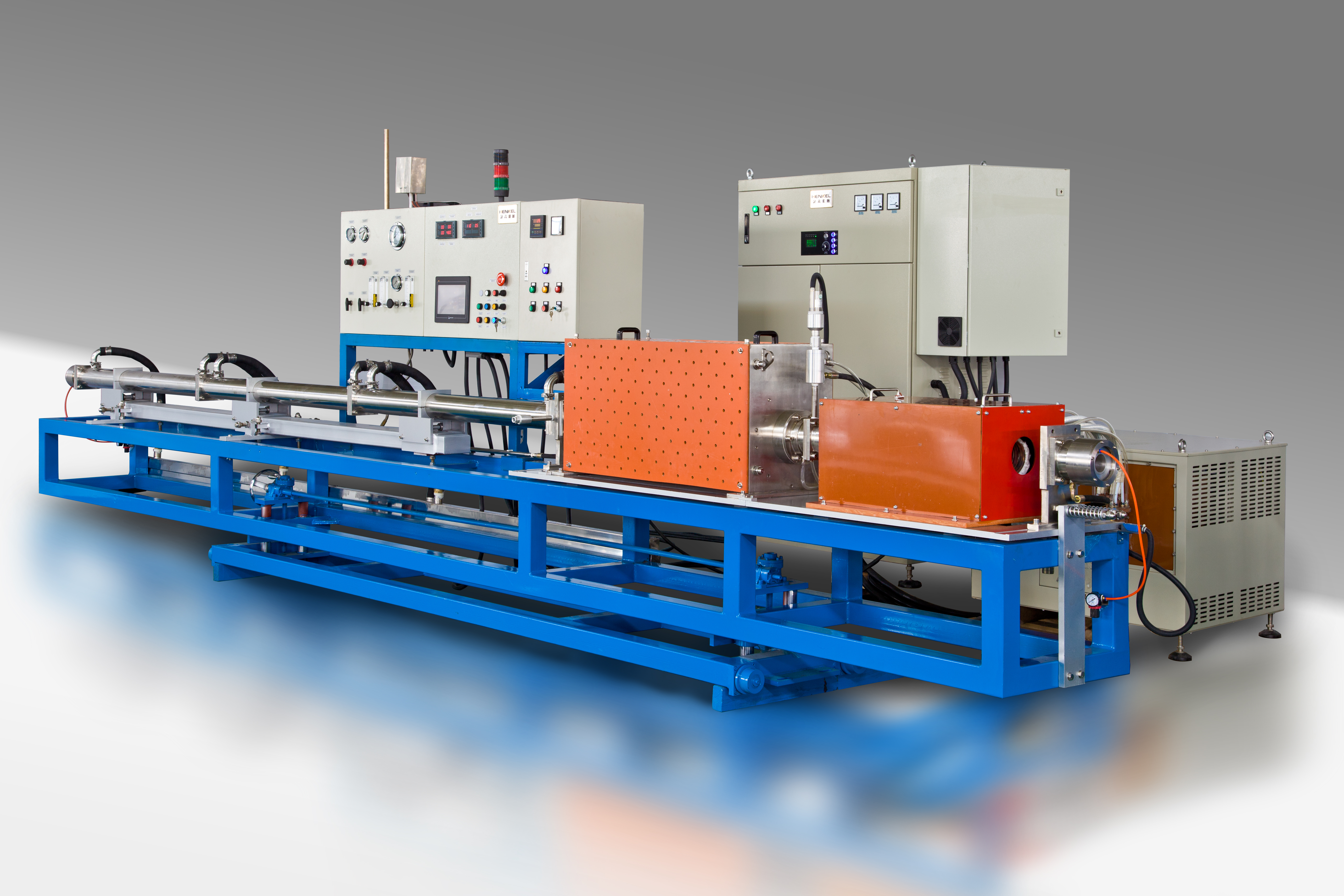 corrugated pipe making machine