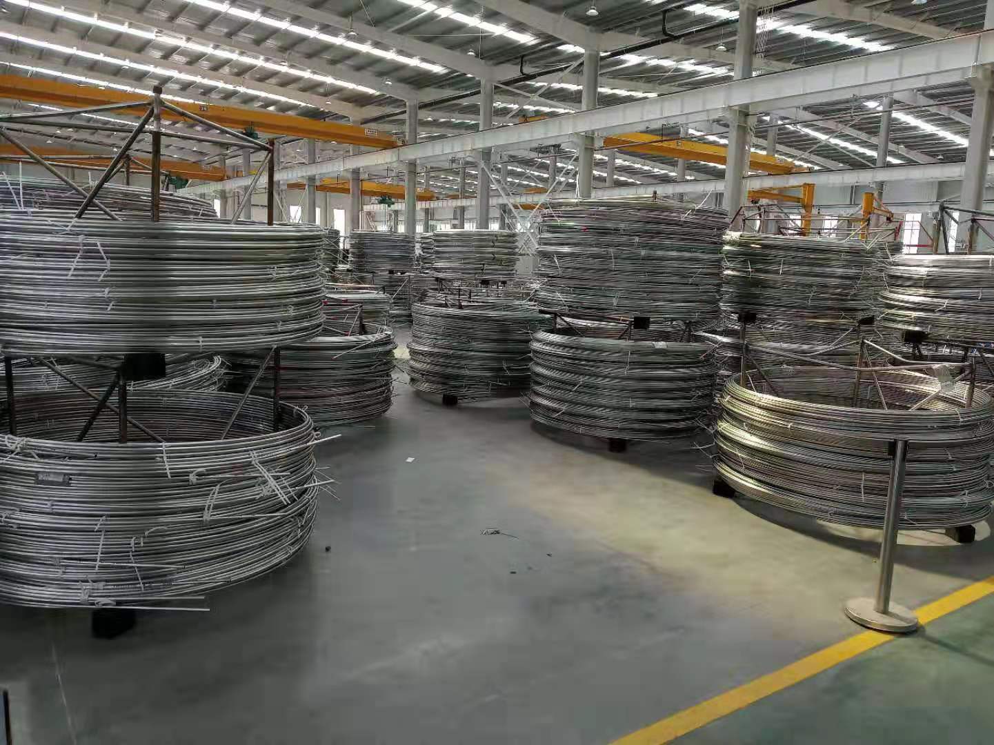 corrugated pipe making machine