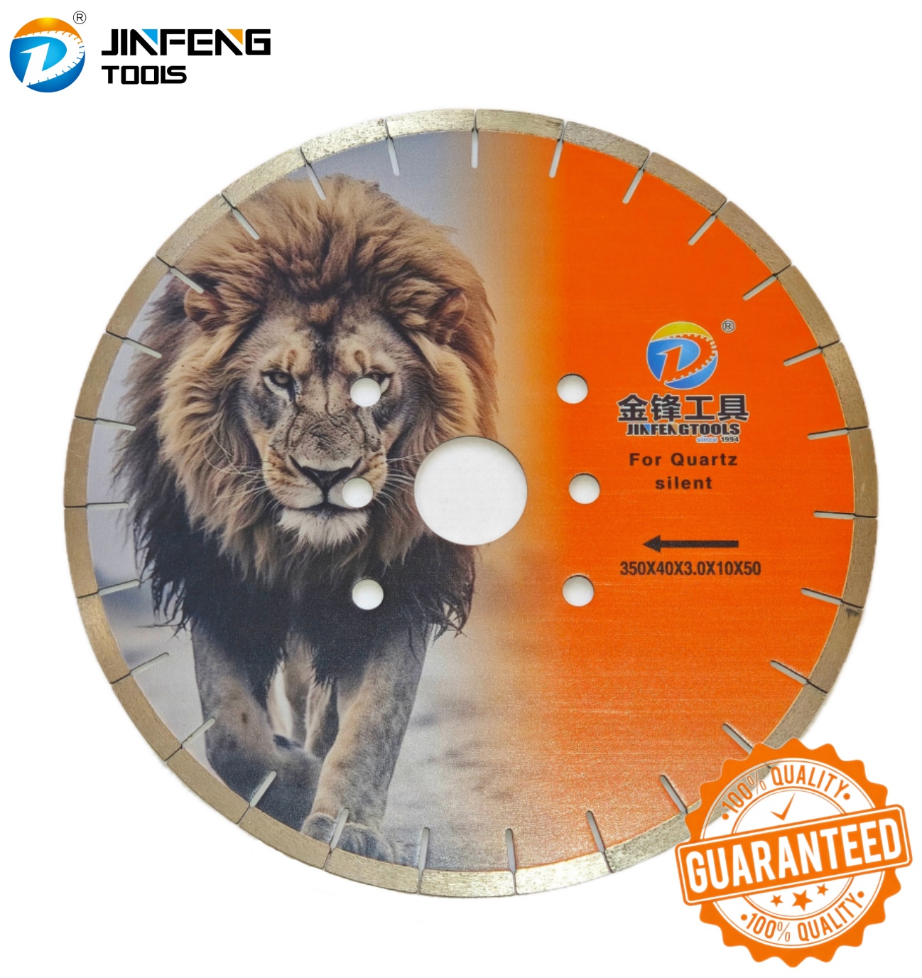 14英寸/350毫米石英刀片，齿距40*10毫米