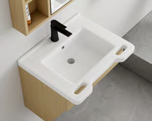 Wheelchair Accessible Bathroom Vanity With Mirror Cabinet