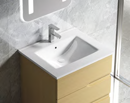 Plywood Bathroom Vanity With Mirror Cabinet