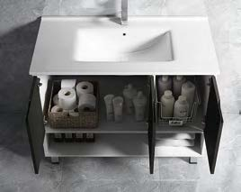 Mdf Single Bathroom Mirror And Cabinet With Doors