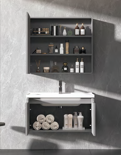 Waterproof Bathroom Vanity Mirror Cabinet