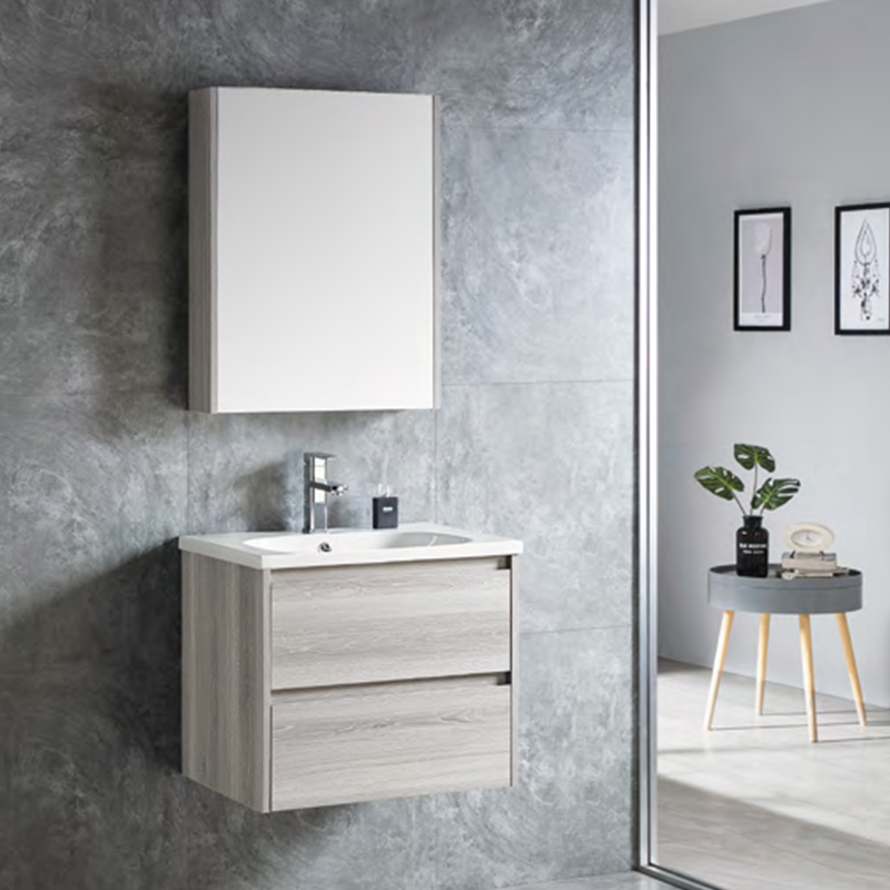 Waterproof Bathroom Cabinet With Mirror Vanity