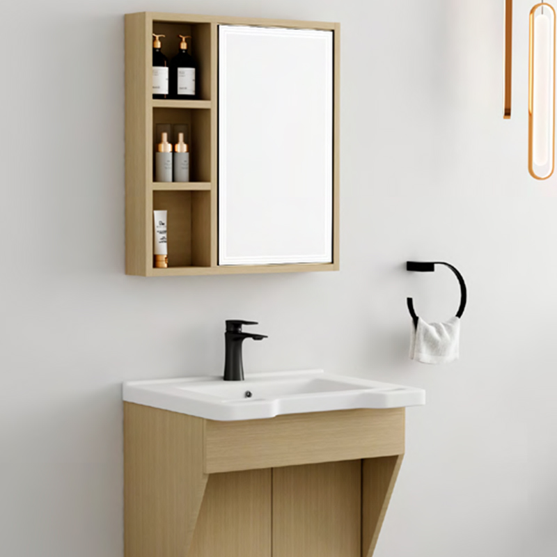Wheelchair Accessible Bathroom Vanity With Mirror Cabinet