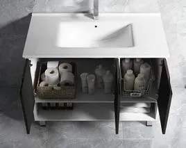 floating vanity cabinet