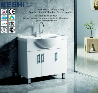 freestanding bathroom vanity units