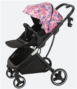 Lightweight fold up portable pushchair stroller