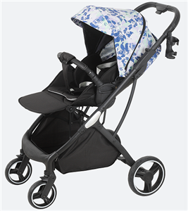 Lightweight fold up portable pushchair stroller