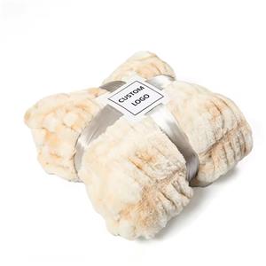 Double Sided Fleece Throw Blanket