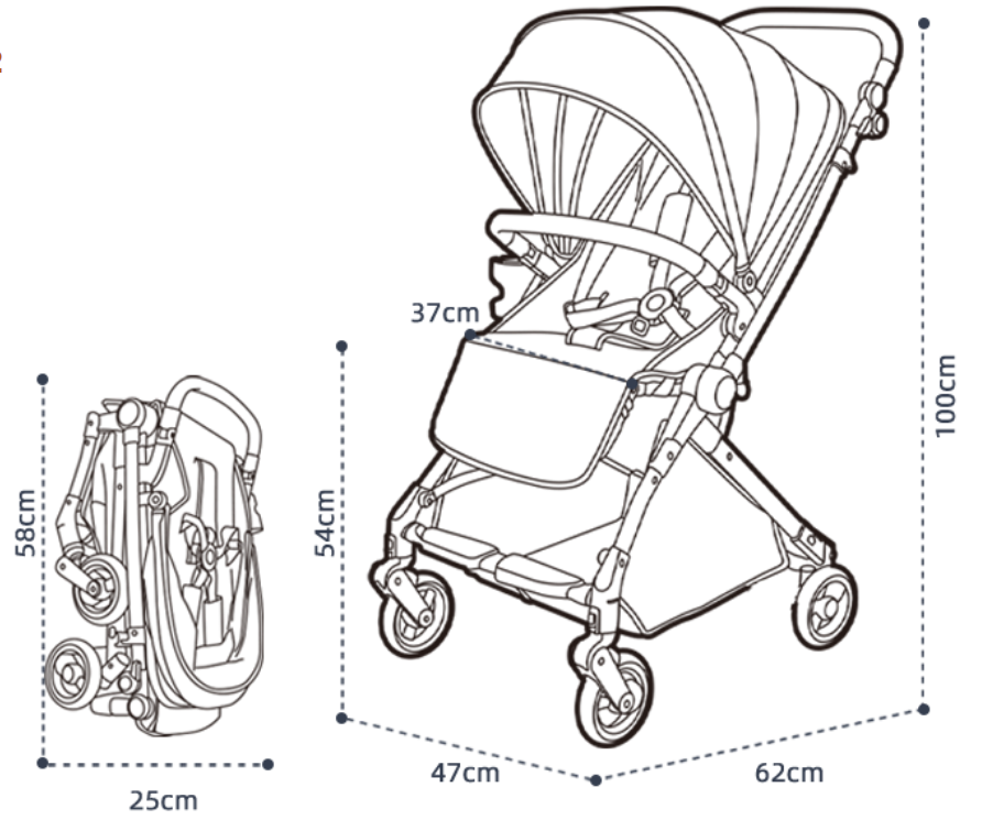 lightweight strollers for newborns