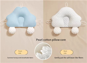 Newborn infant anti flat head shaping support pillow