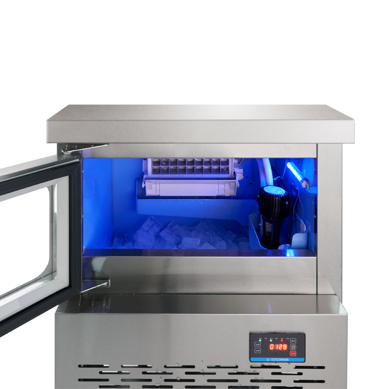 100lbs 110lbs 130lbs undercounter cube ice maker