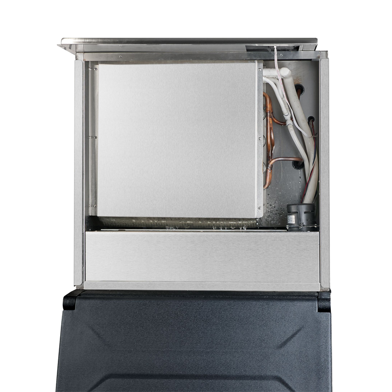 High output 300lbs to 1000lbs split cube ice maker