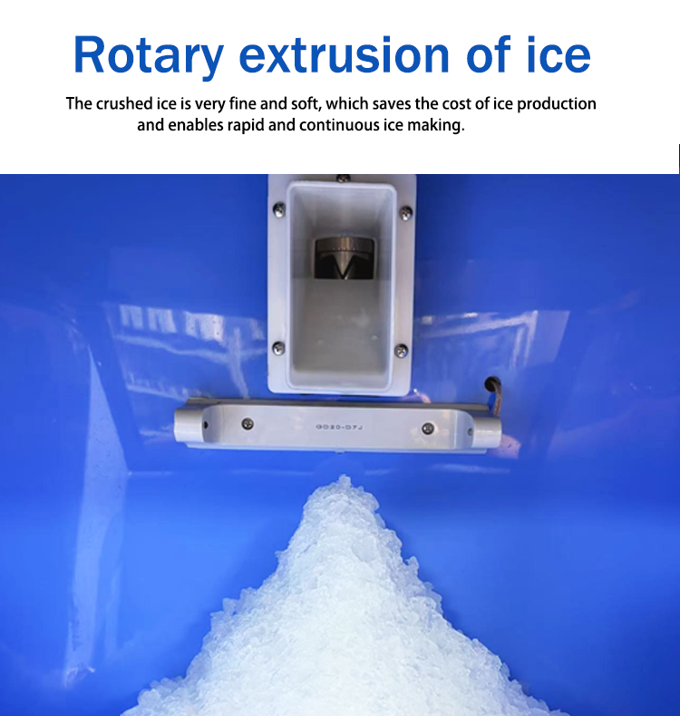 150lbs 180lbs 230lbs dessert snowflake ice machine
