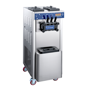 3 flavor commercial vertical soft serve ice cream machine