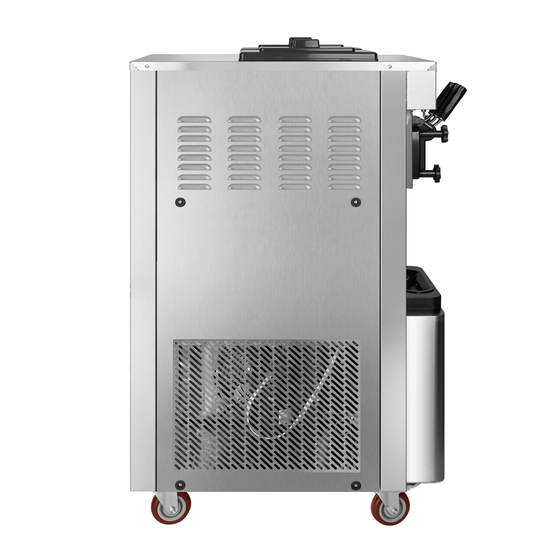3 flavor commercial vertical soft serve ice cream machine