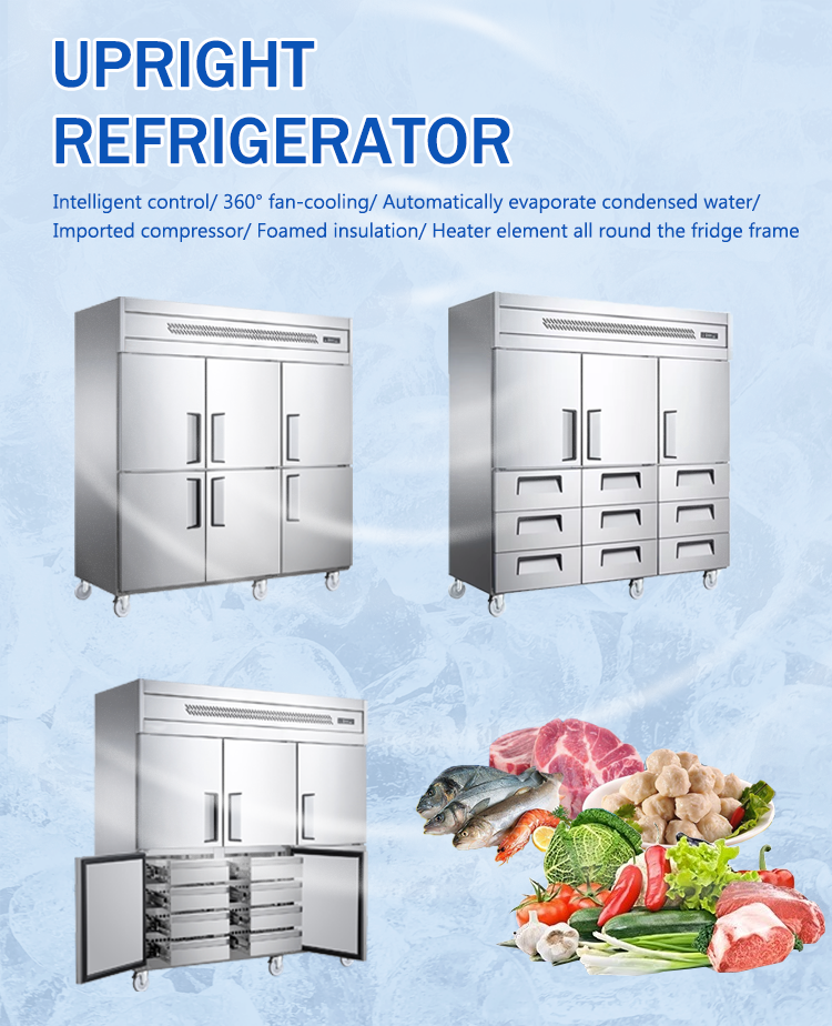 High capacity refrigerator