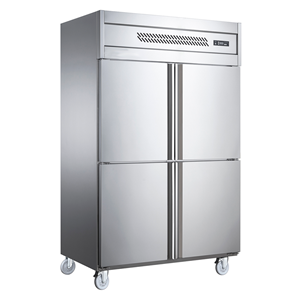 low tepmerature supermarket 4 doors freezer