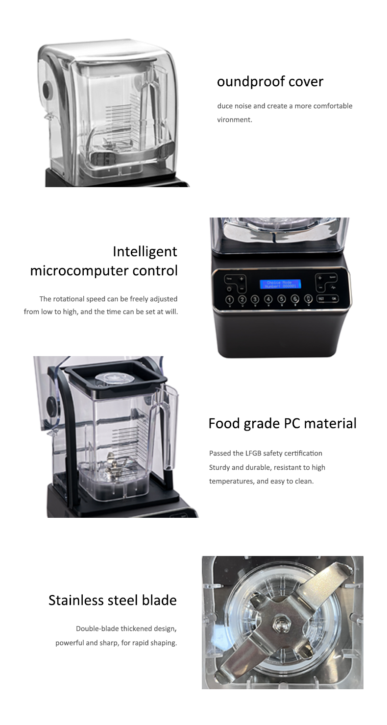 blender with soundproof shield blender with soundproof shield