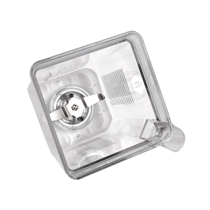 commercial blender with soundproof shield for kitchen