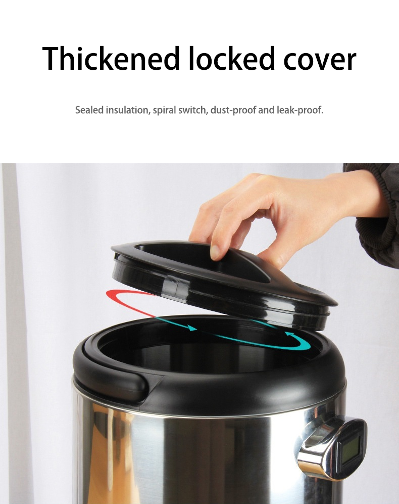 12L insulated beverage barrel