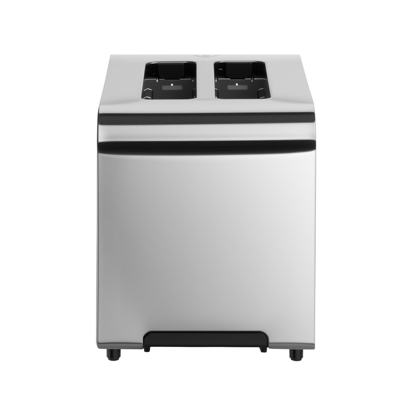 stainless steel 2 slices bread toaster machine