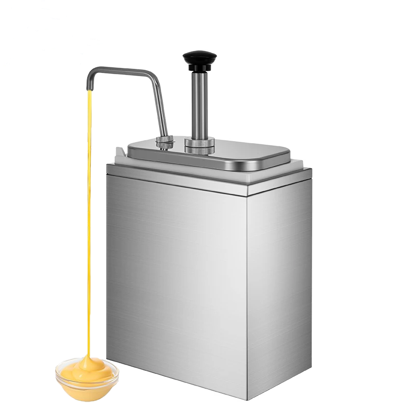commercial ketchup stainless steel sauce dispenser