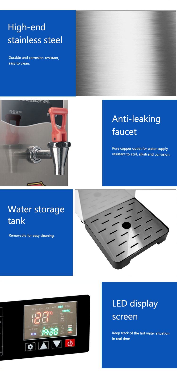 water boiling machine water boiling machine