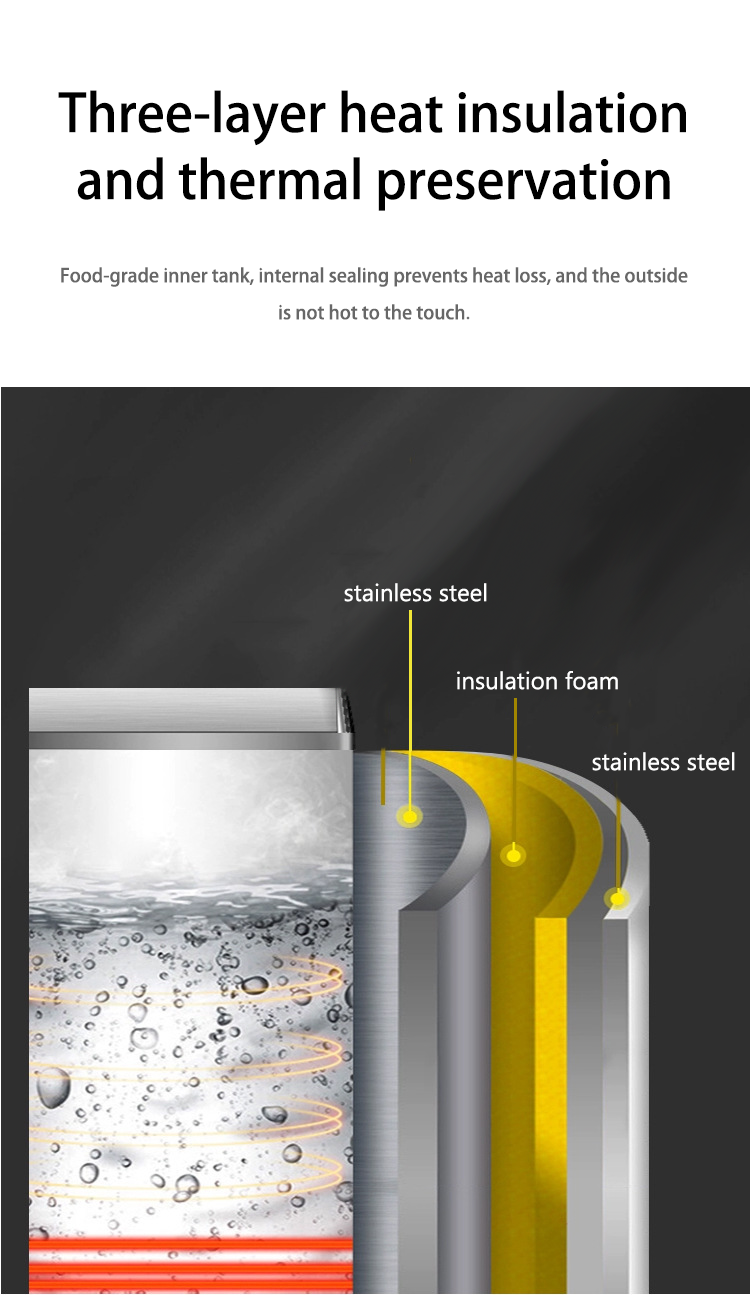stepping water boiling machine