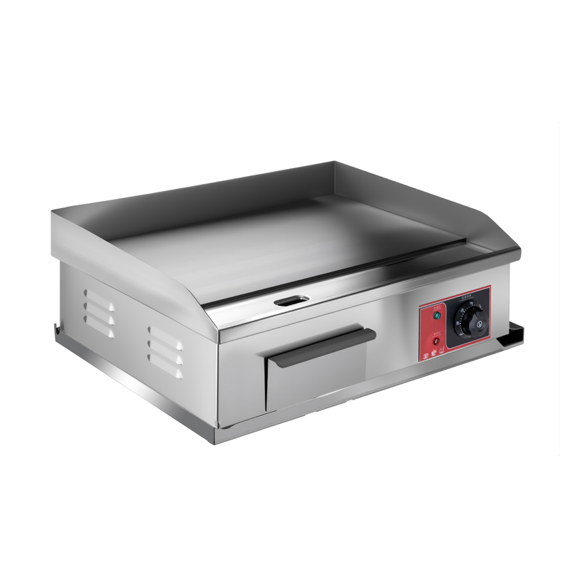 flat top stainless steel commercial electric griddle