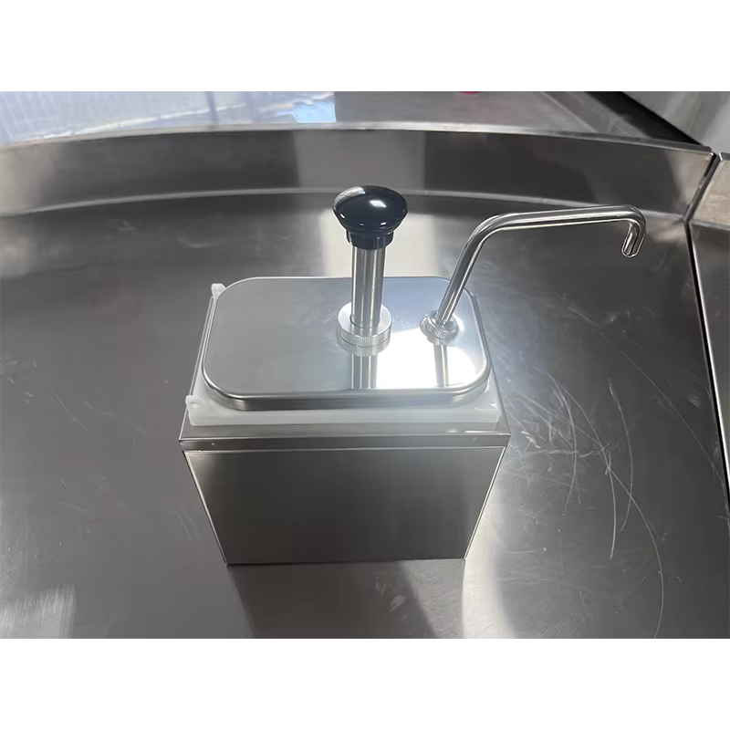 commercial ketchup stainless steel sauce dispenser