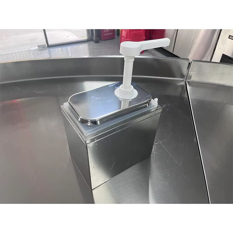 commercial 1 head plastic condiment dispenser