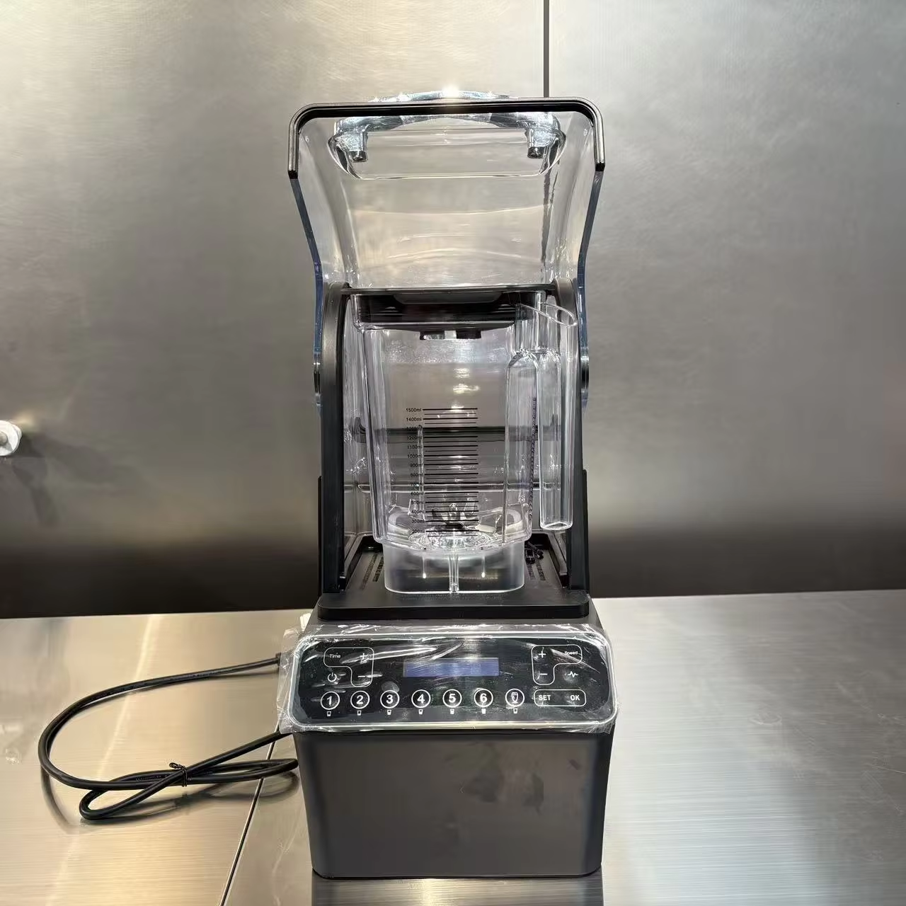 high speed commercial electric low noise blender machine