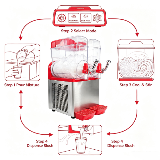 dual tanks slush machine dual tanks slush machine