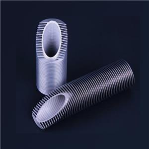 Titanium laser welded finned tube