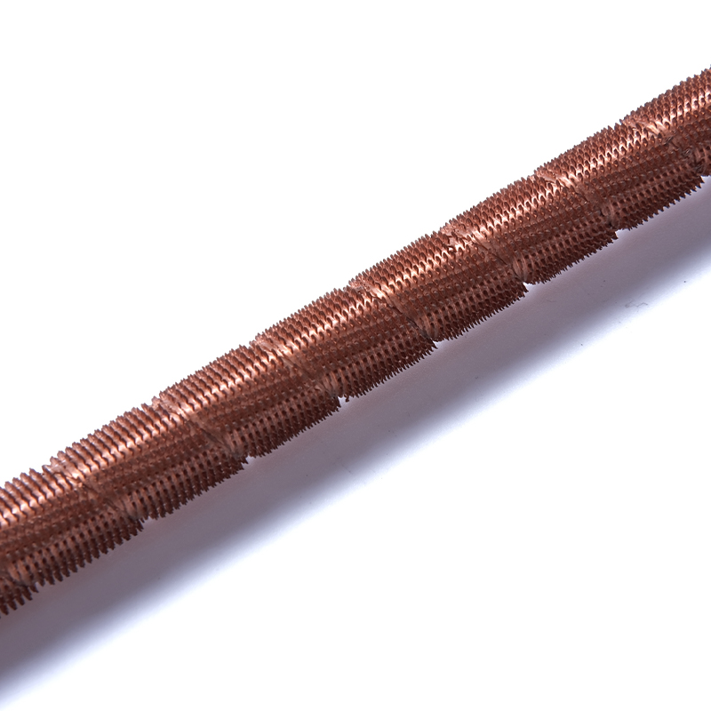 Copper low finned tube