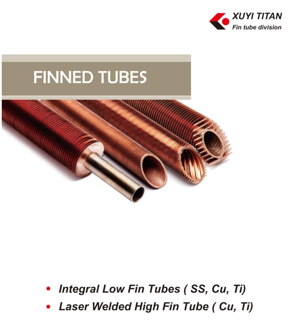 Finned tubes Finned tubes