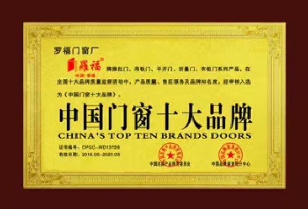 Top Ten Brands of China Doors and Windows