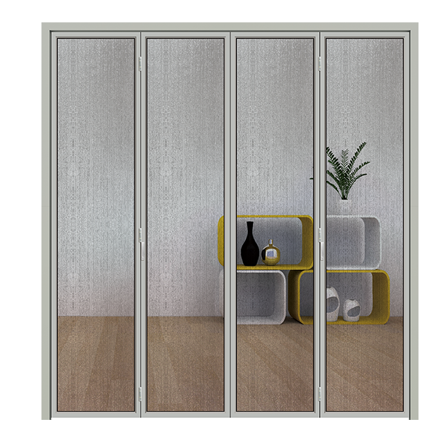 Exterior thickened aluminum alloy folding door Exterior thickened aluminum alloy folding door