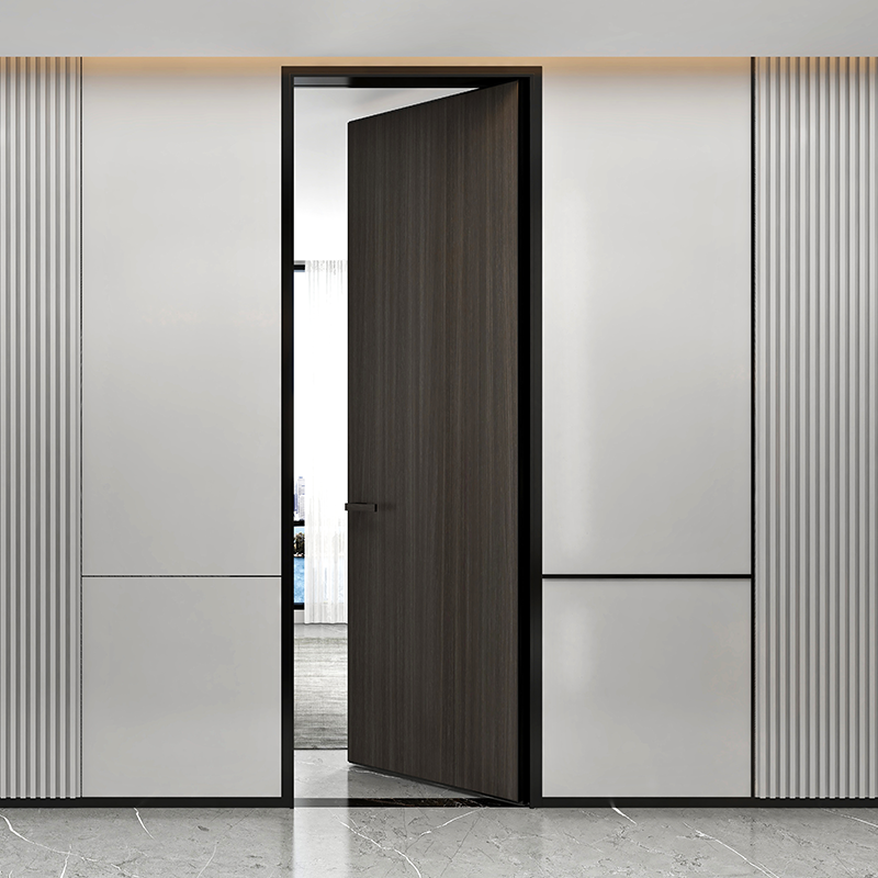 Painted aluminum wood doors Painted aluminum wood doors