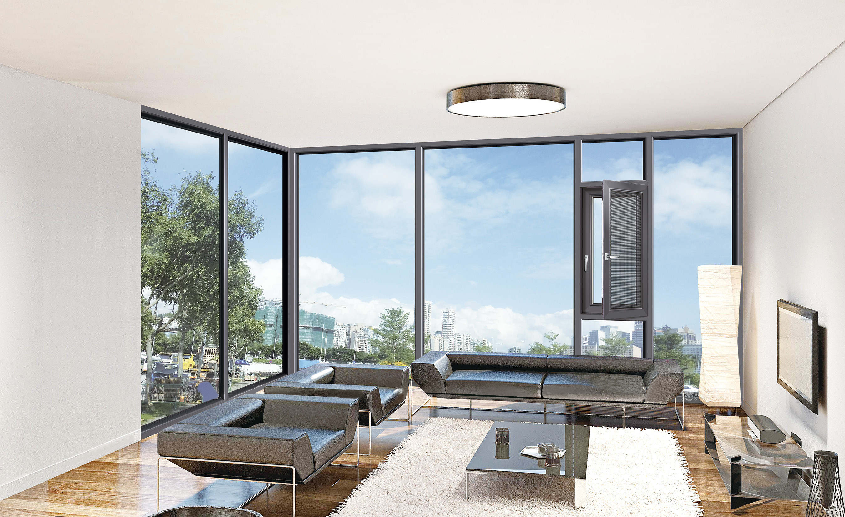 airtight aluminum alloy casement window airtight aluminum alloy casement window