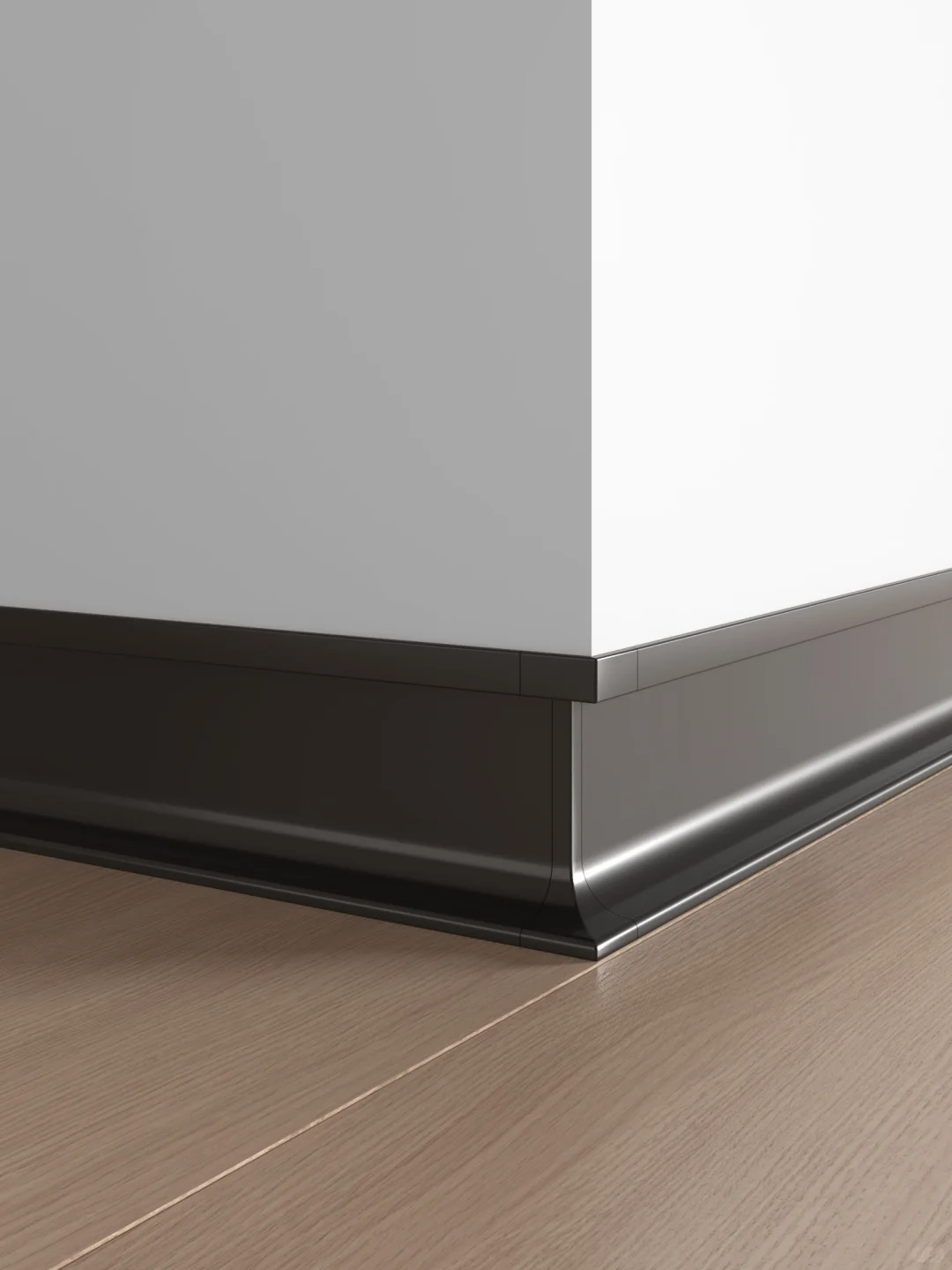 Extruded Aluminum Baseboard Trim Extruded Aluminum Baseboard Trim
