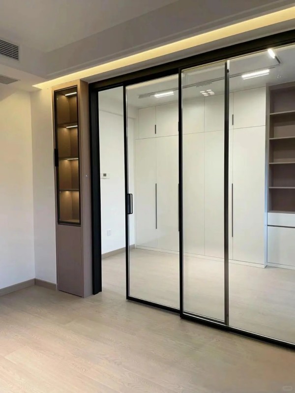 Smart Ultra-narrow Frame Electric Glass Door